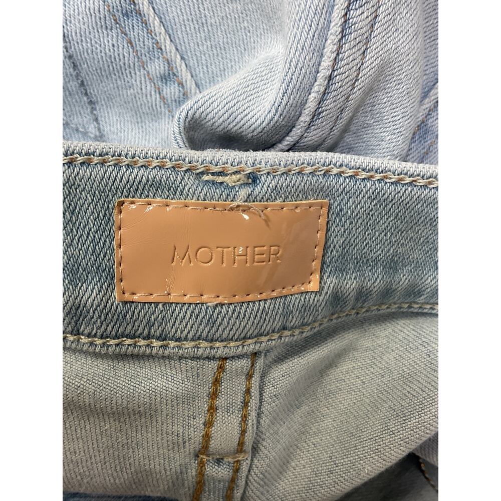 Mother 'The Wrapper' Blue Patch Springy Cotton Bl… - image 4